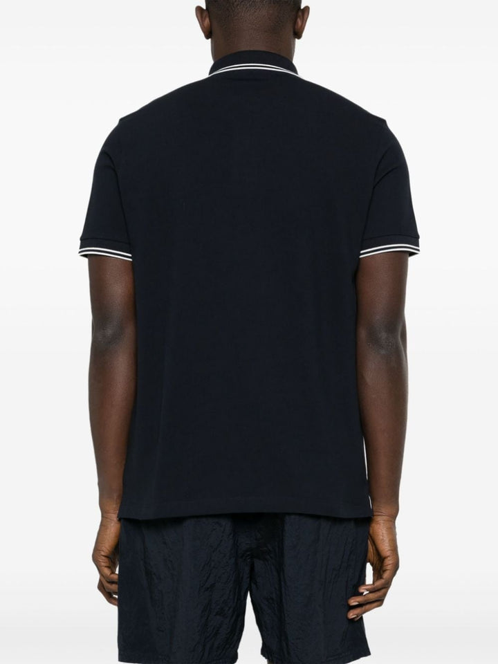 Stone Island - Polo en coton navy Compass - Lothaire