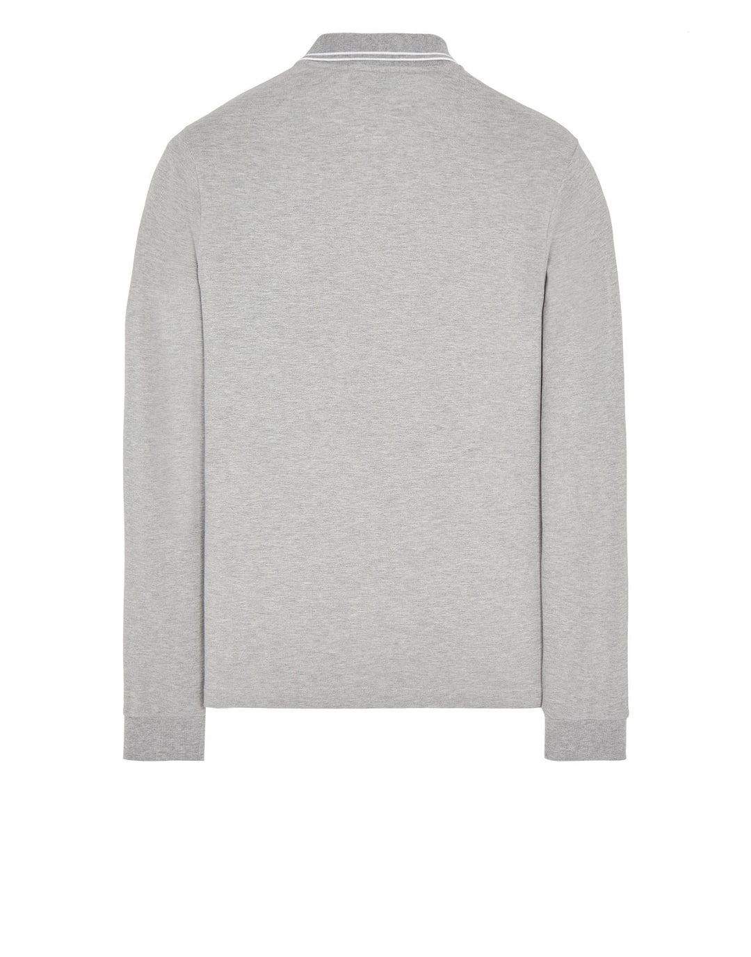 Stone Island Polo gris à motif compass signature - Lothaire boutiques