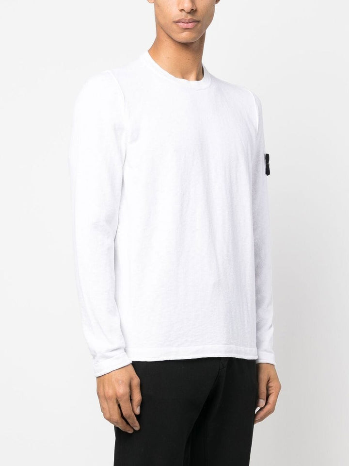 Stone Island Pull 502B0 White - Lothaire