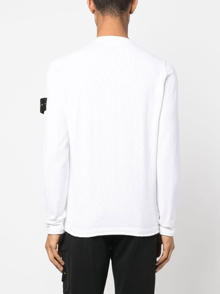 Stone Island Pull 502B0 White - Lothaire