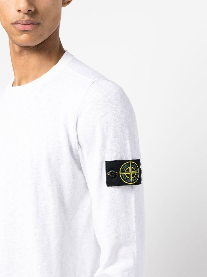 Stone Island Pull 502B0 White - Lothaire