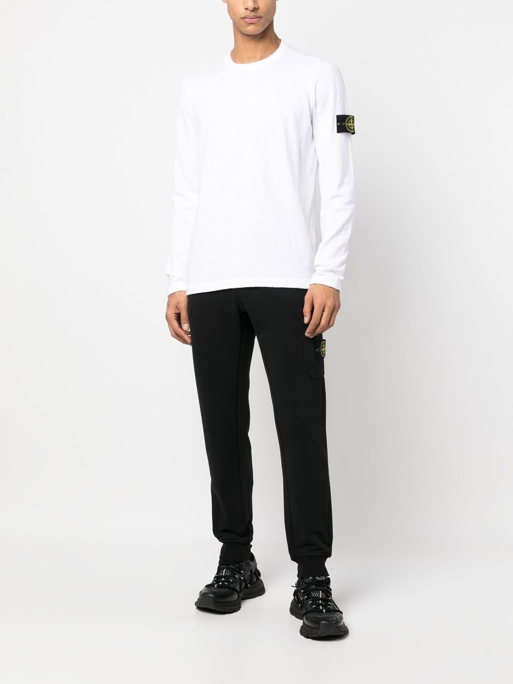 Stone Island Pull 502B0 White - Lothaire