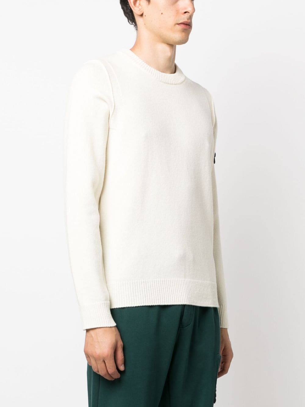 Stone Island Pull 510C4 en laine vierge - Lothaire