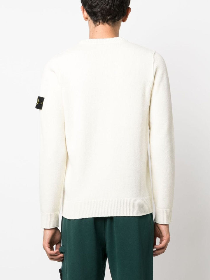 Stone Island Pull 510C4 en laine vierge - Lothaire