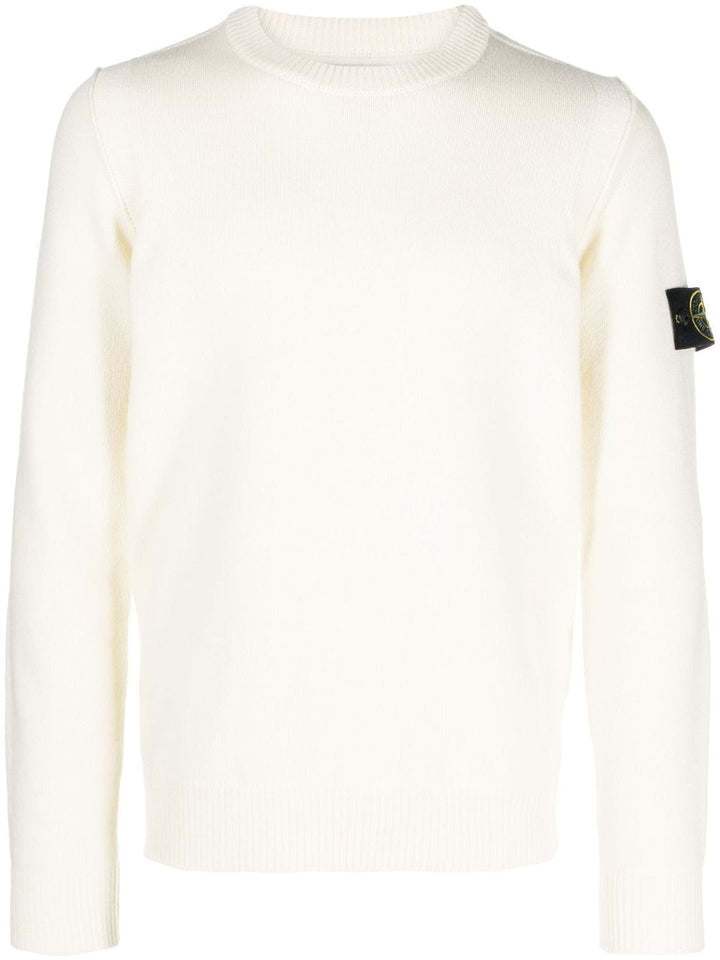 Stone Island Pull 510C4 en laine vierge - Lothaire