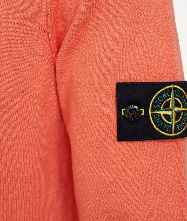 Stone Island Pull à patch logo orange - Lothaire boutiques
