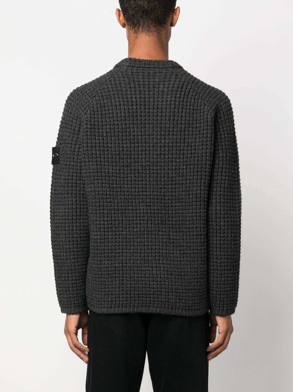 Stone Island Pull Maille gaufrée - Lothaire