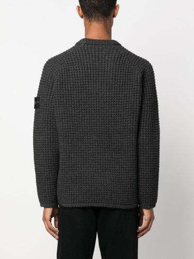 Stone Island Pull Maille gaufrée - Lothaire