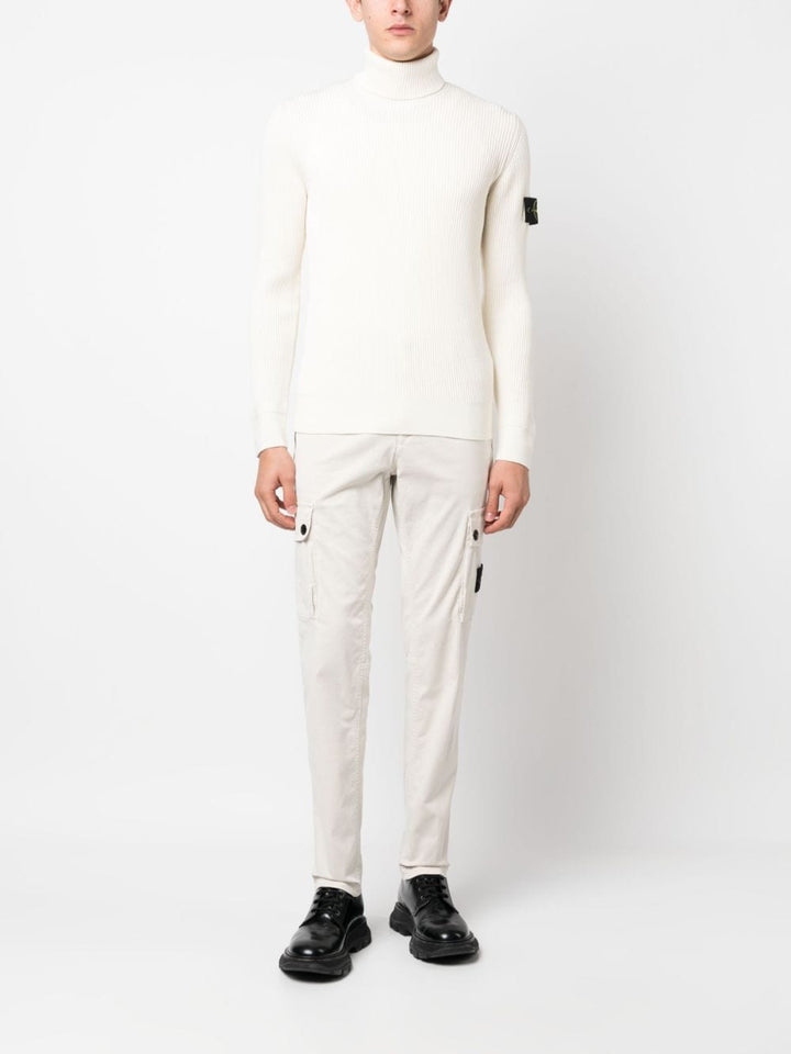 Stone Island Pull Natural col roulé 552C2 - Lothaire