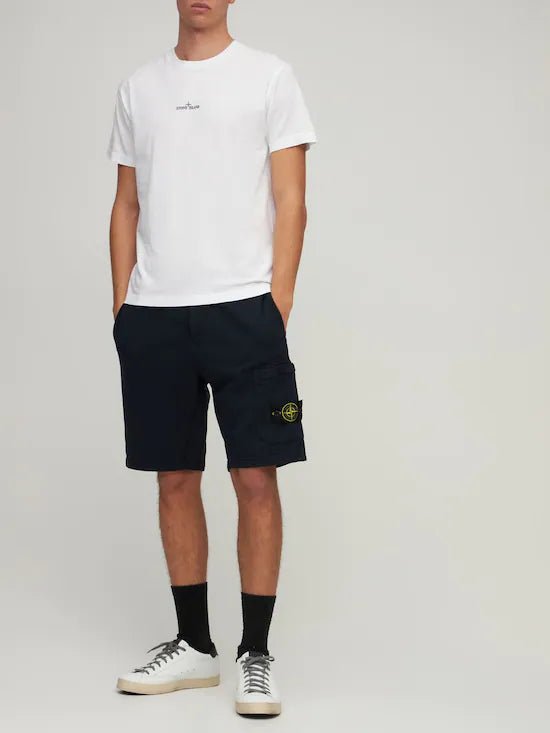 Stone Island Short de sport à patch Compass - Lothaire boutiques