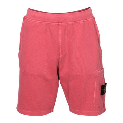 Stone Island Short Rose corail 64060 'OLD' TREATMENT - Lothaire