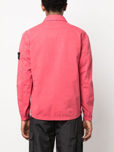 Stone Island Surchemise 106WN 'OLD' TREATMENT Rose - Lothaire