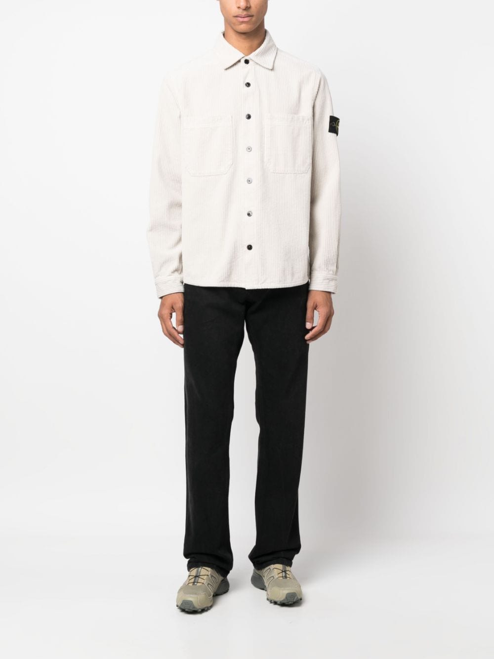 Stone Island Surchemise beige 11311 11 CORDUROY 400 TC - Lothaire