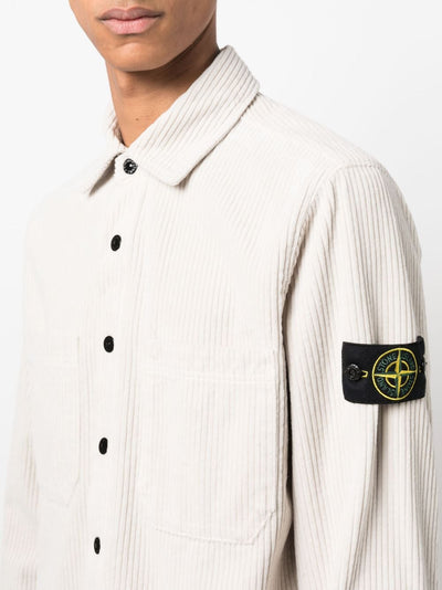 Stone Island Surchemise beige 11311 11 CORDUROY 400 TC - Lothaire