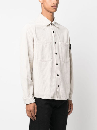 Stone Island Surchemise beige 11311 11 CORDUROY 400 TC - Lothaire