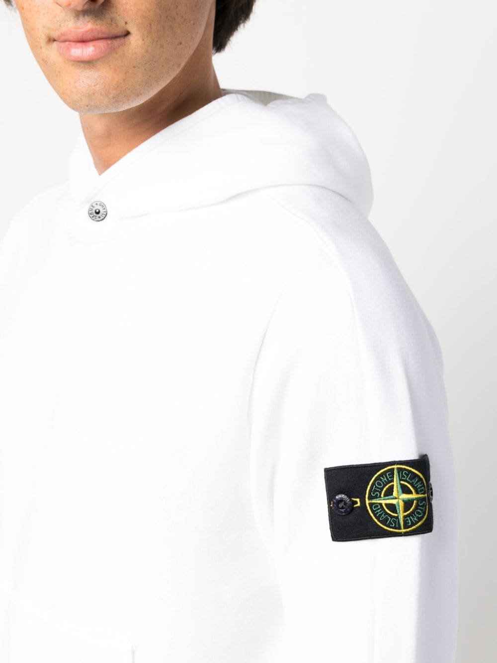 Stone Island Sweat à capuche White 61252 - Lothaire