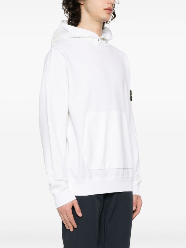 Stone Island - Sweat à capuche white 65052 - Lothaire