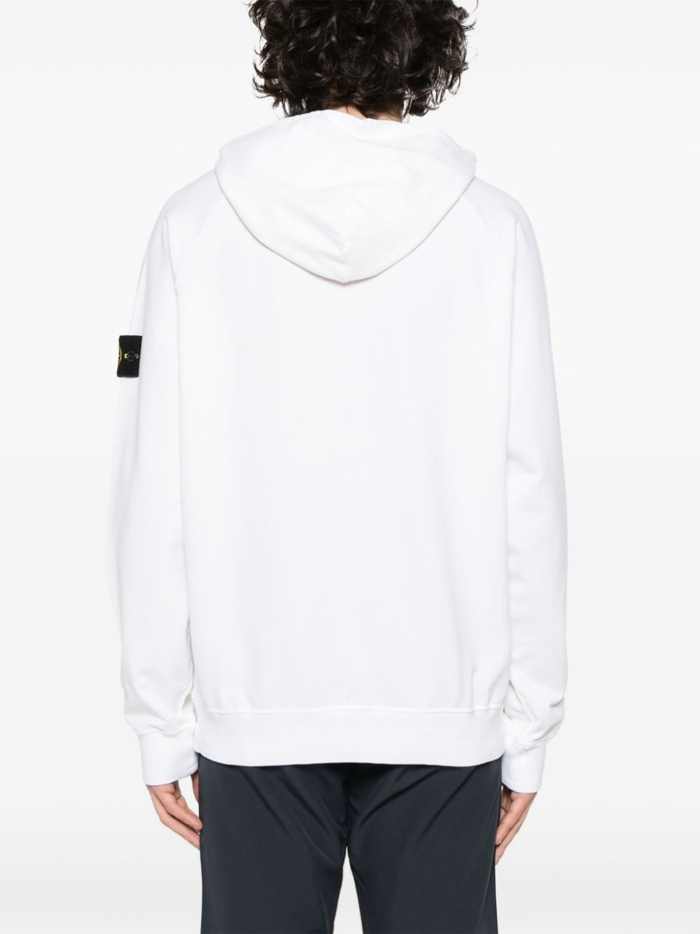 Stone Island - Sweat à capuche white 65052 - Lothaire