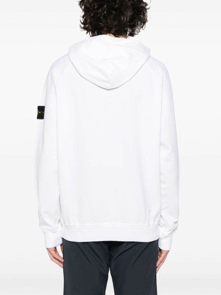 Stone Island - Sweat à capuche white 65052 - Lothaire