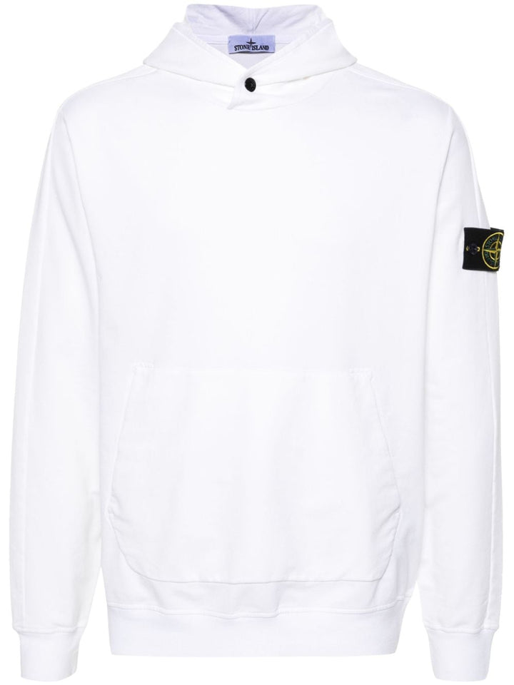 Stone Island - Sweat à capuche white 65052 - Lothaire