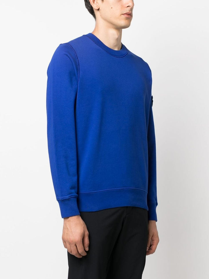 Stone Island Sweat Bright blue 63051 - Lothaire