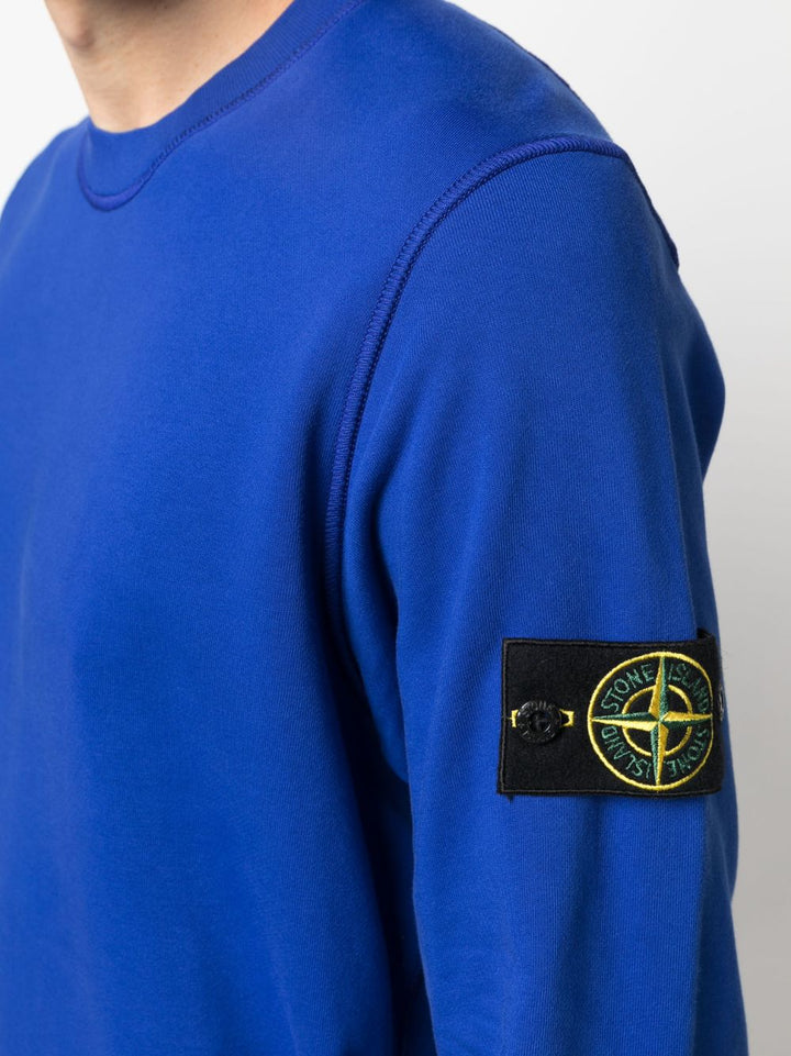 Stone Island Sweat Bright blue 63051 - Lothaire