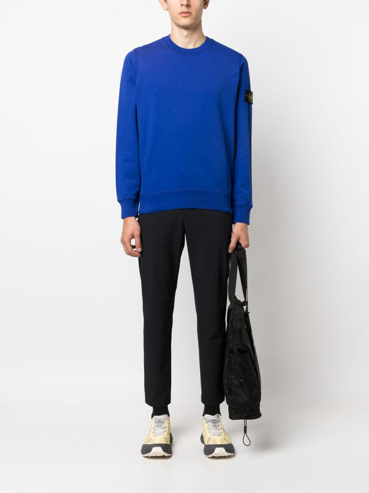 Stone Island Sweat Bright blue 63051 - Lothaire