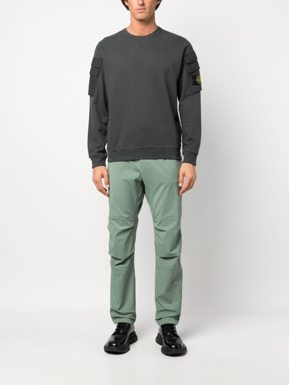 Stone Island Sweat Lead Grey 60577 - Lothaire