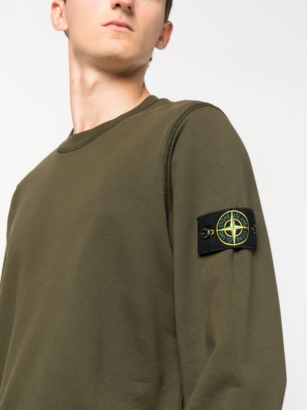 Stone Island Sweat Olive 63051 - Lothaire