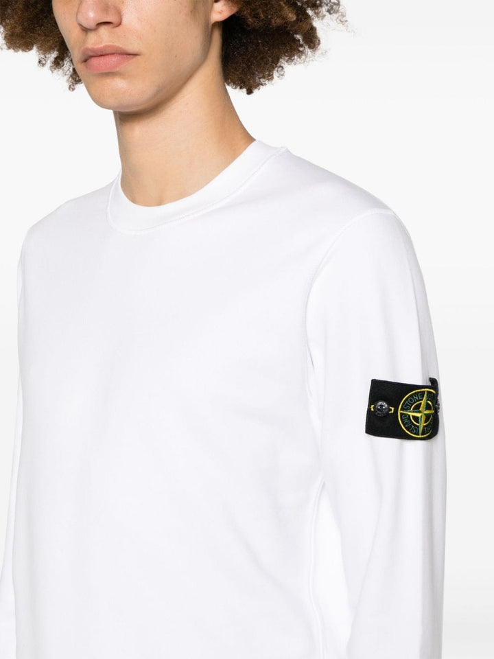 Stone Island - Sweat white 63051 - Lothaire