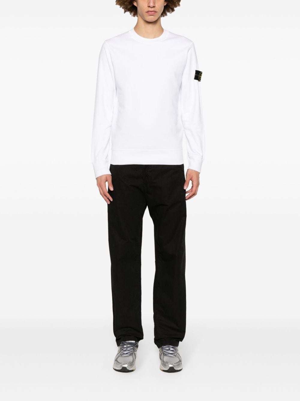 Stone Island - Sweat white 63051 - Lothaire
