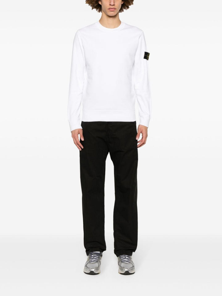 Stone Island - Sweat white 63051 - Lothaire