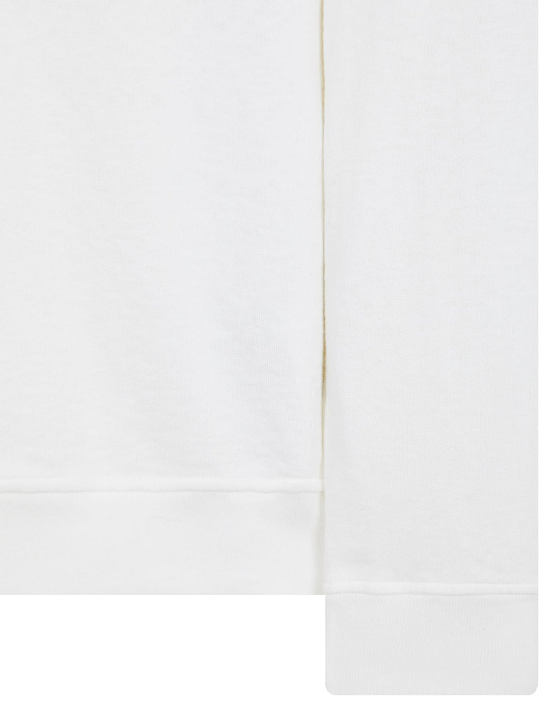 Stone Island Sweat white 66360 'OLD' TREATMENT - Lothaire