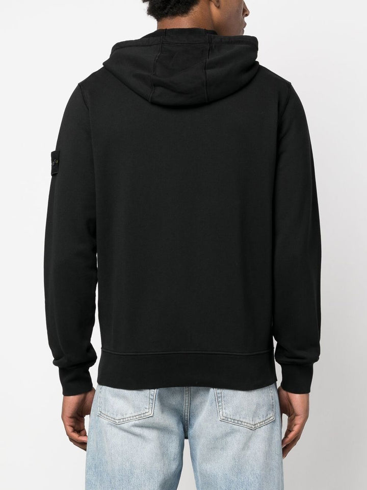 Stone Island Sweat zippé à capuche Black 64251 - Lothaire