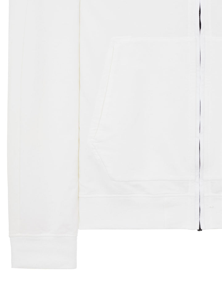 Stone Island - Sweat zippé white 64952 - Lothaire