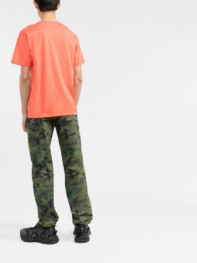 Stone Island T-shirt 24113 60/2 COTTON JERSEY GARMENT DYED Arancio - Lothaire