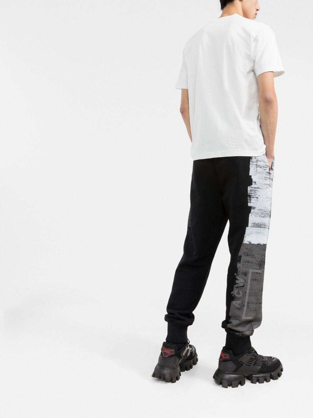 Stone Island T-shirt 24113 60/2 COTTON JERSEY GARMENT DYED Blanc - Lothaire boutiques