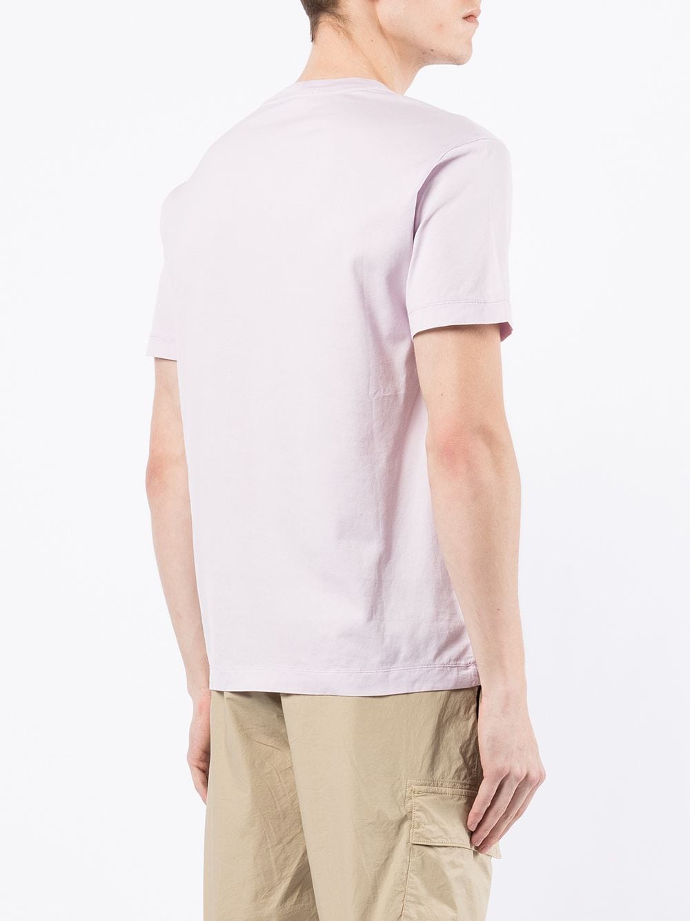 Stone Island T-shirt 24113 60/2 COTTON JERSEY GARMENT DYED Rose - Lothaire boutiques