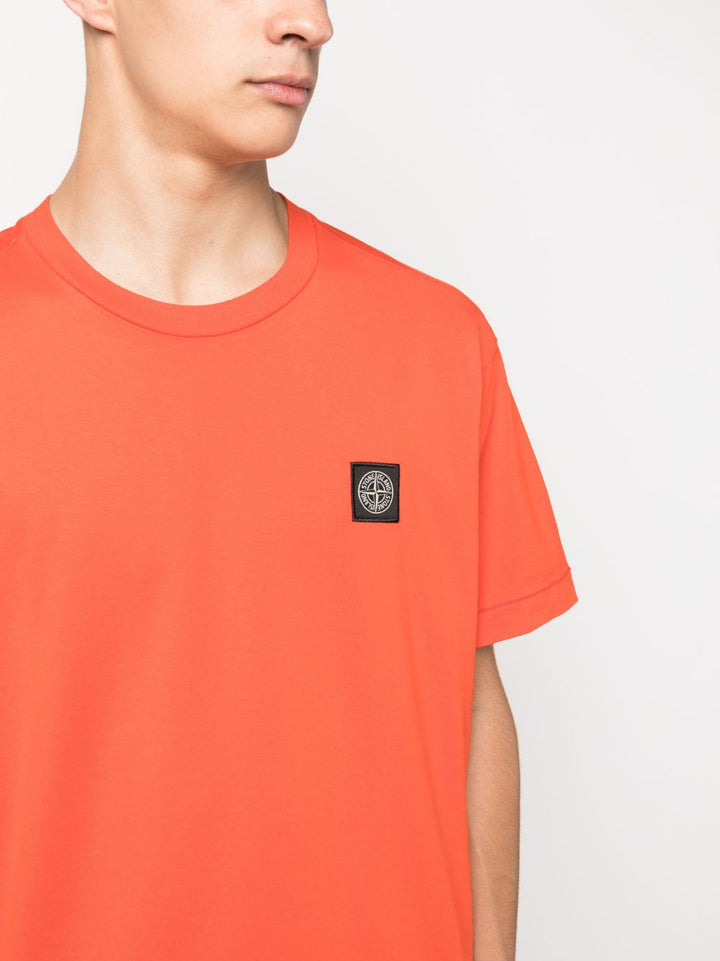 Stone Island T-shirt 24113 Orange Red - Lothaire