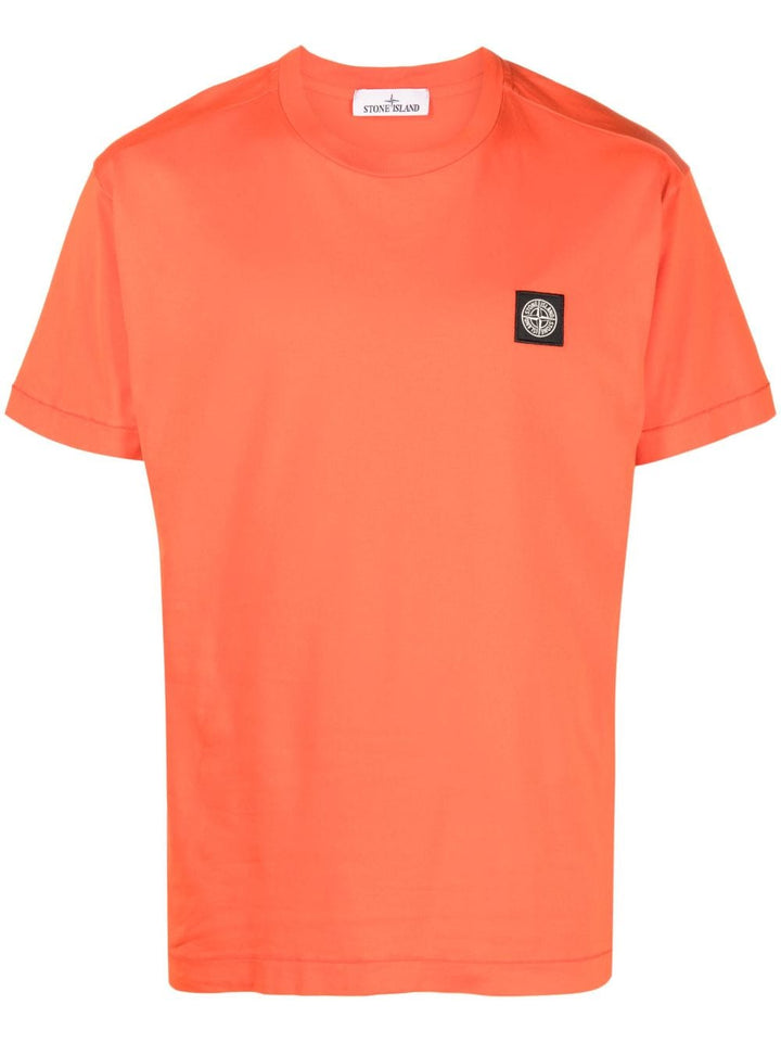 Stone Island T-shirt 24113 Orange Red - Lothaire