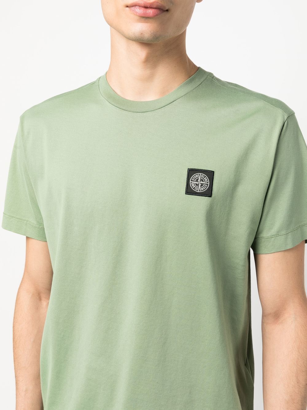 Stone Island T-shirt 24113 Vert - Lothaire