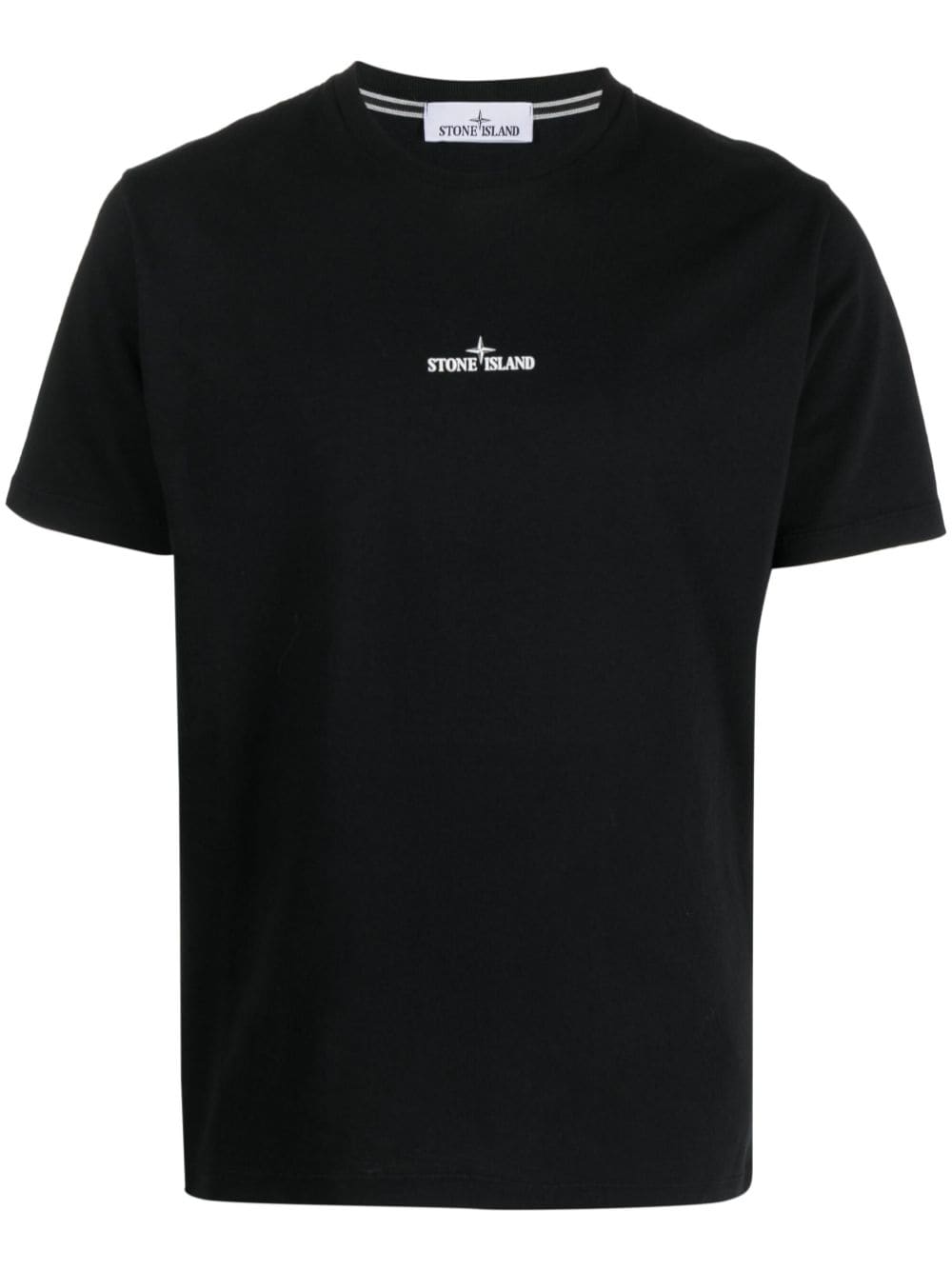 Stone Island T-shirt 2NS82 'STAMP TWO' PRINT Black - Lothaire