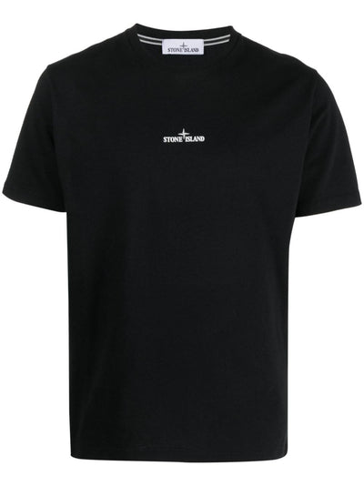 Stone Island T-shirt 2NS82 'STAMP TWO' PRINT Black - Lothaire
