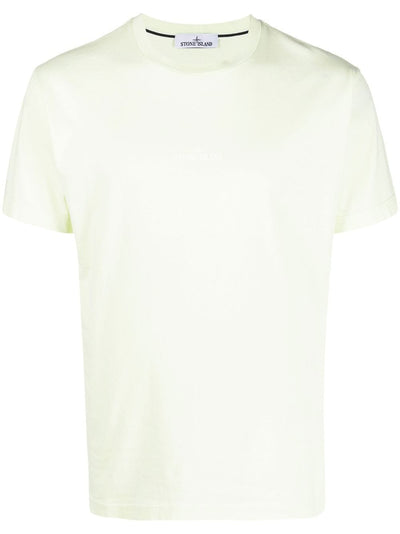 Stone Island T-shirt 2NS89 'INSTITUTIONAL ONE' PRINT Green - Lothaire