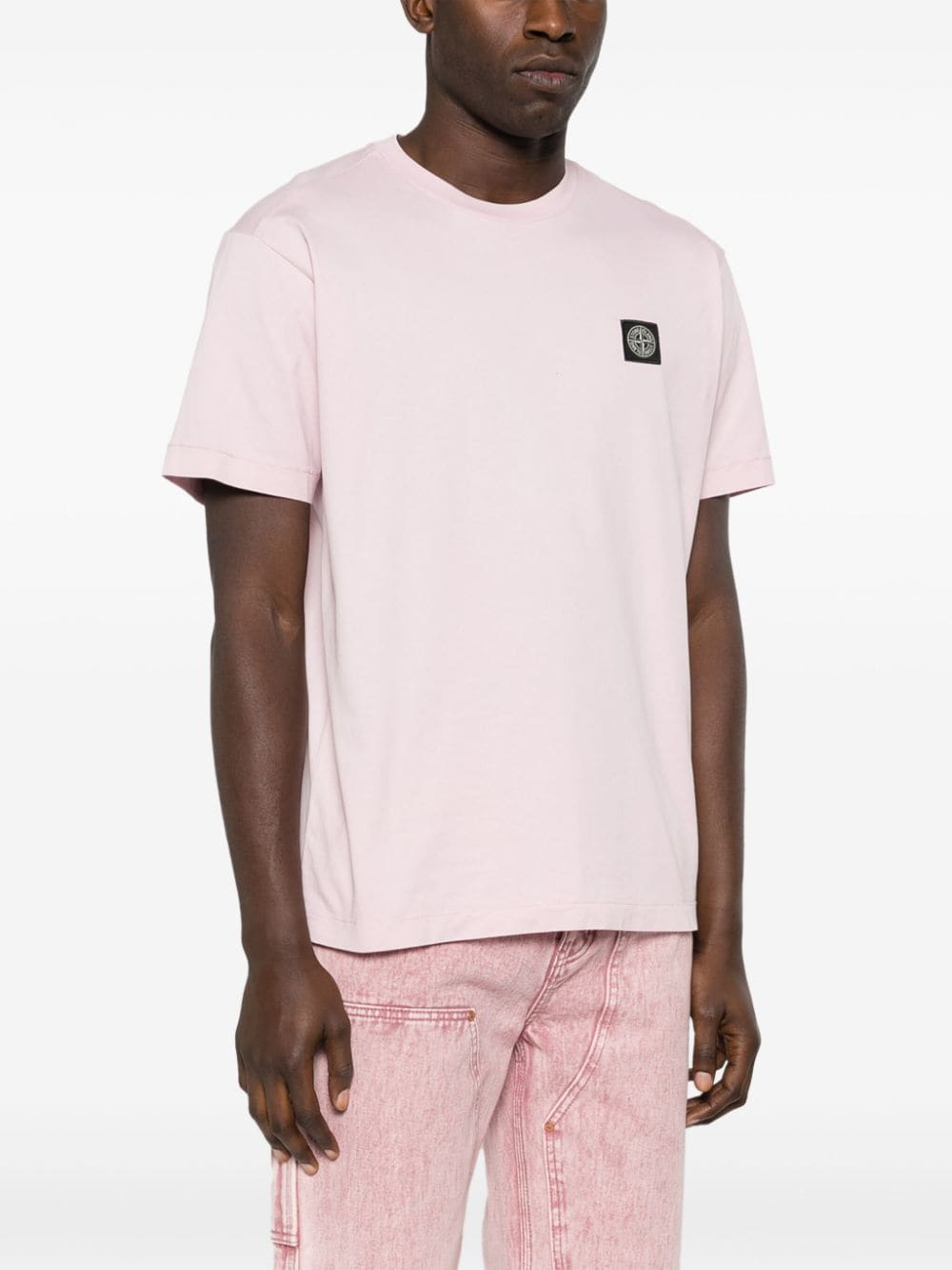 Stone Island - T Shirt rose 24113 - Lothaire