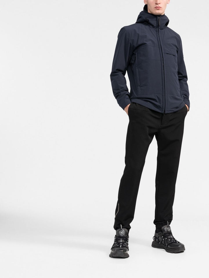 Stone Island Veste bleu à patch compass - Lothaire boutiques