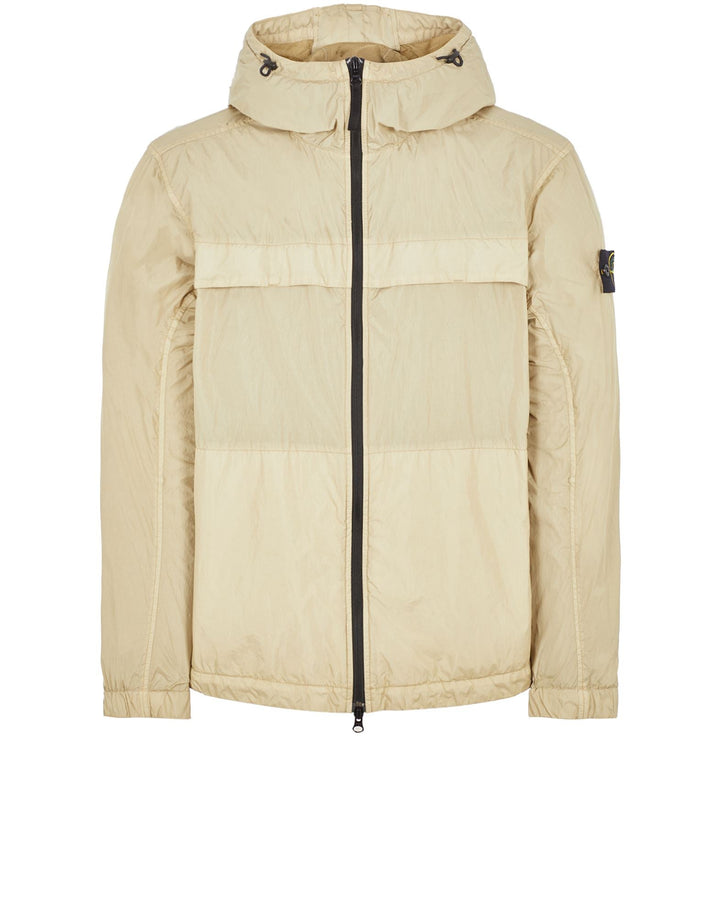 Stone Island - Veste légère beige 40922 GARMENT DYED CRINKLE REPS R-NY - Lothaire
