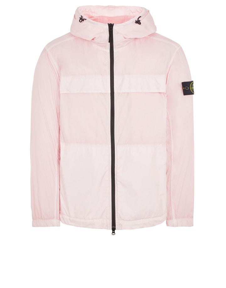 Stone Island - Veste légère rose 40922 GARMENT DYED CRINKLE REPS R-NY - Lothaire