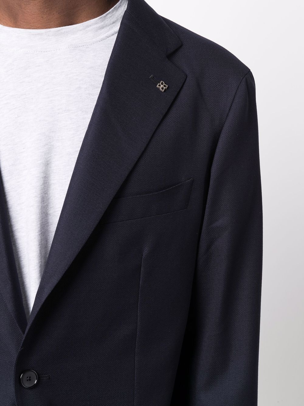 Tagliatore Blazer boutonné en laine mélangée - Lothaire