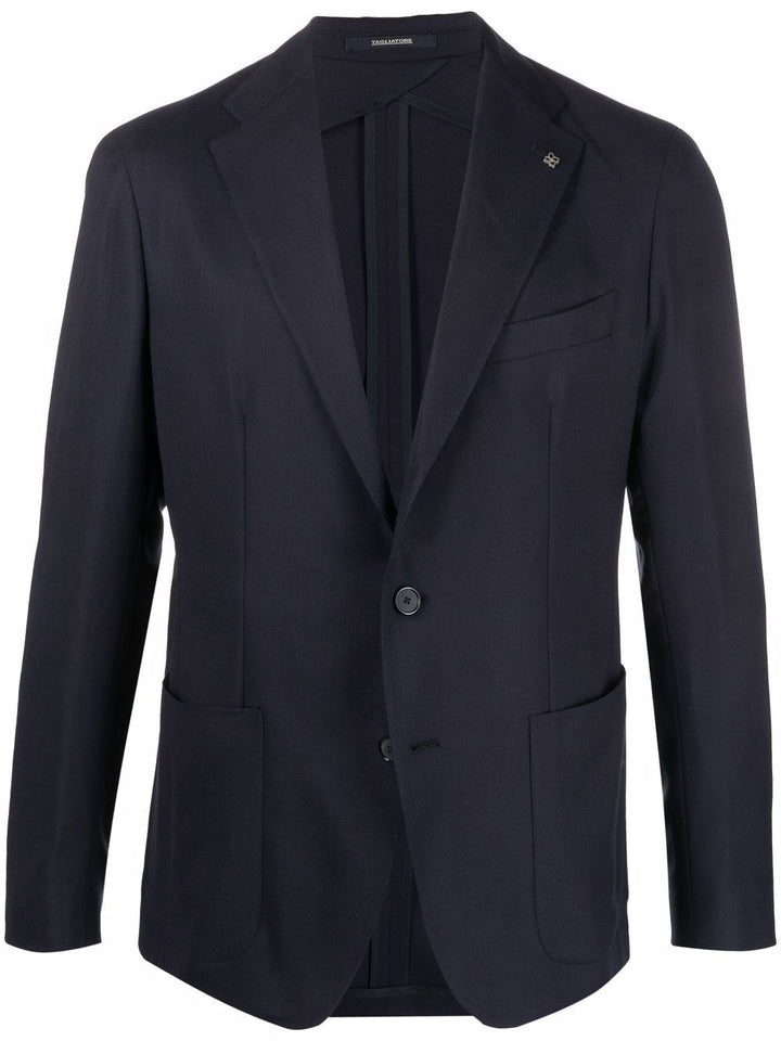 Tagliatore Blazer boutonné en laine mélangée - Lothaire